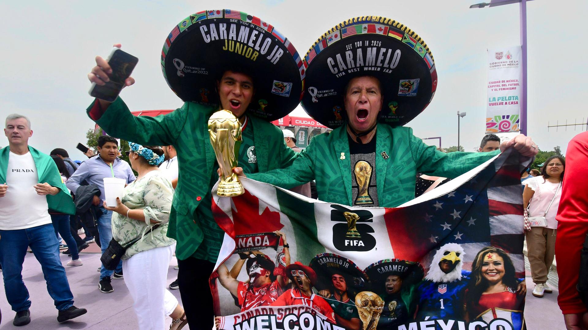 "Die Stadt hat Fußball-Herzschlag"- Auftakt-Euphorie in Mexi
