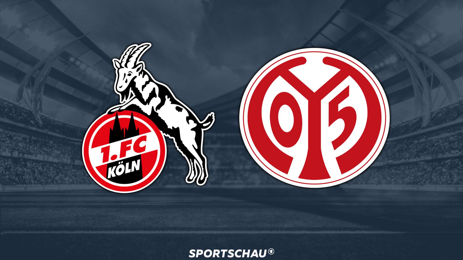 Logo 1. FC Köln gegen 1. FSV Mainz 05 | ARD