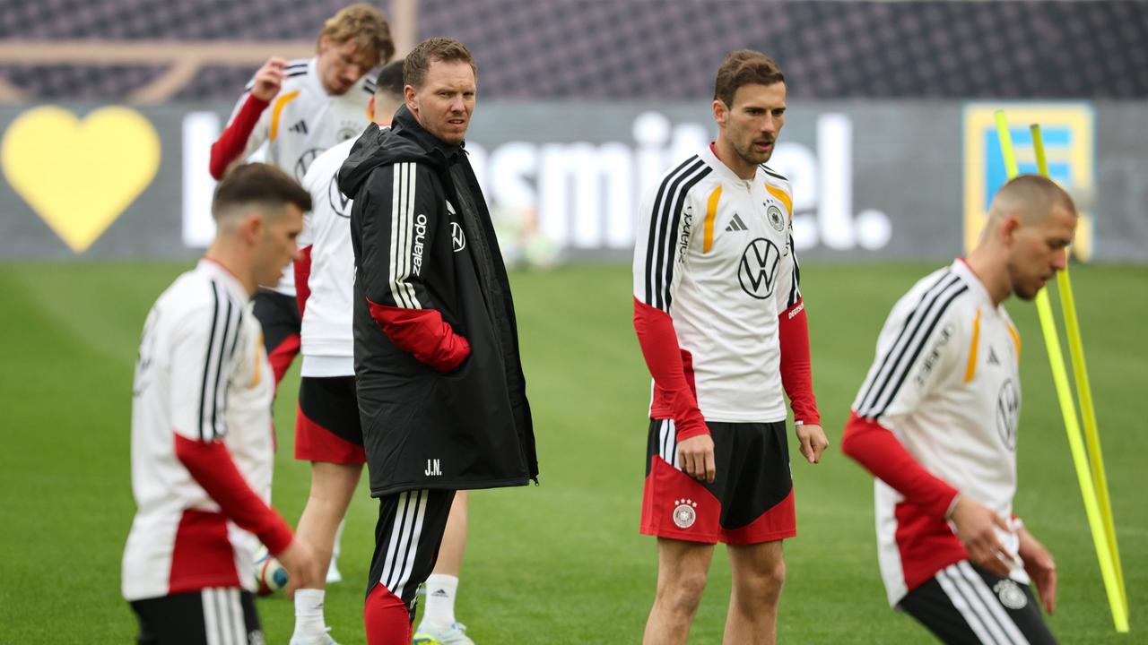 Nagelsmann plant Umstellungen - Nübel startet im Tor