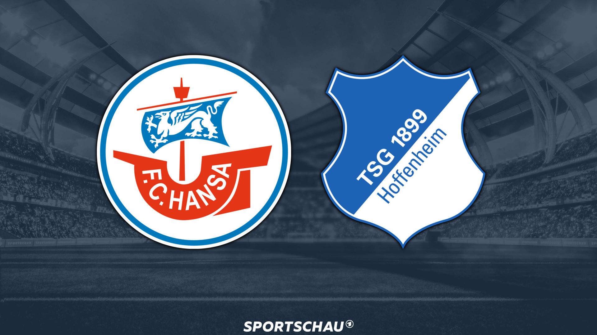 Live hören: FC Hansa Rostock gegen 1899 Hoffenheim - DFB-Pokal