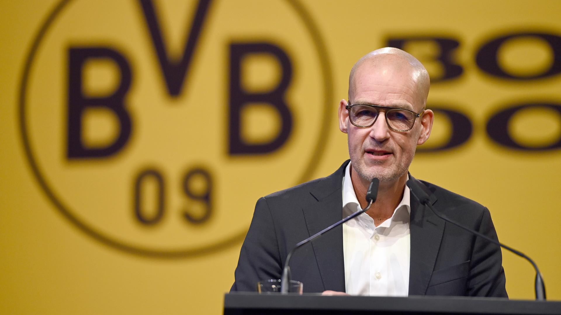 Carsten Cramer auf der Hauptversammlung der Borussia Dortmund GmbH & Co. KGaA | ddp/Sven Simon/Malte Ossowski