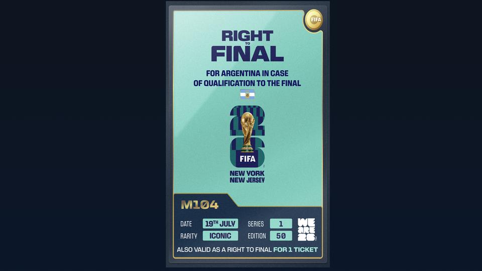 Die FIFA verkauft Vorkaufsrechte auf Finaltickets für die WM 2026. | Screenshot FIFA-Website Die FIFA verkauft Vorkaufsrechte auf Finaltickets für die WM 2026.