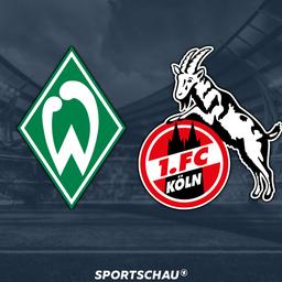 Logo Werder Bremen gegen 1. FC Köln