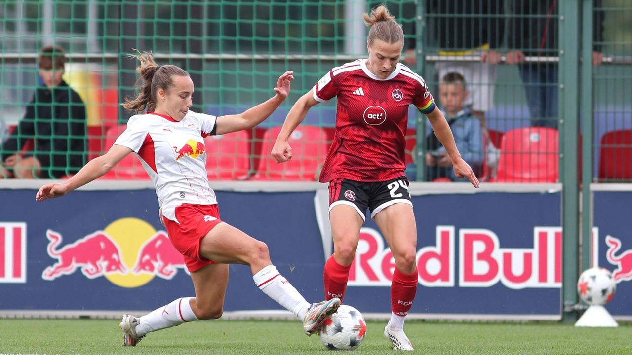 Nürnberg kämpft, Leipzig trifft - Club-Frauen verlieren mit 1:2