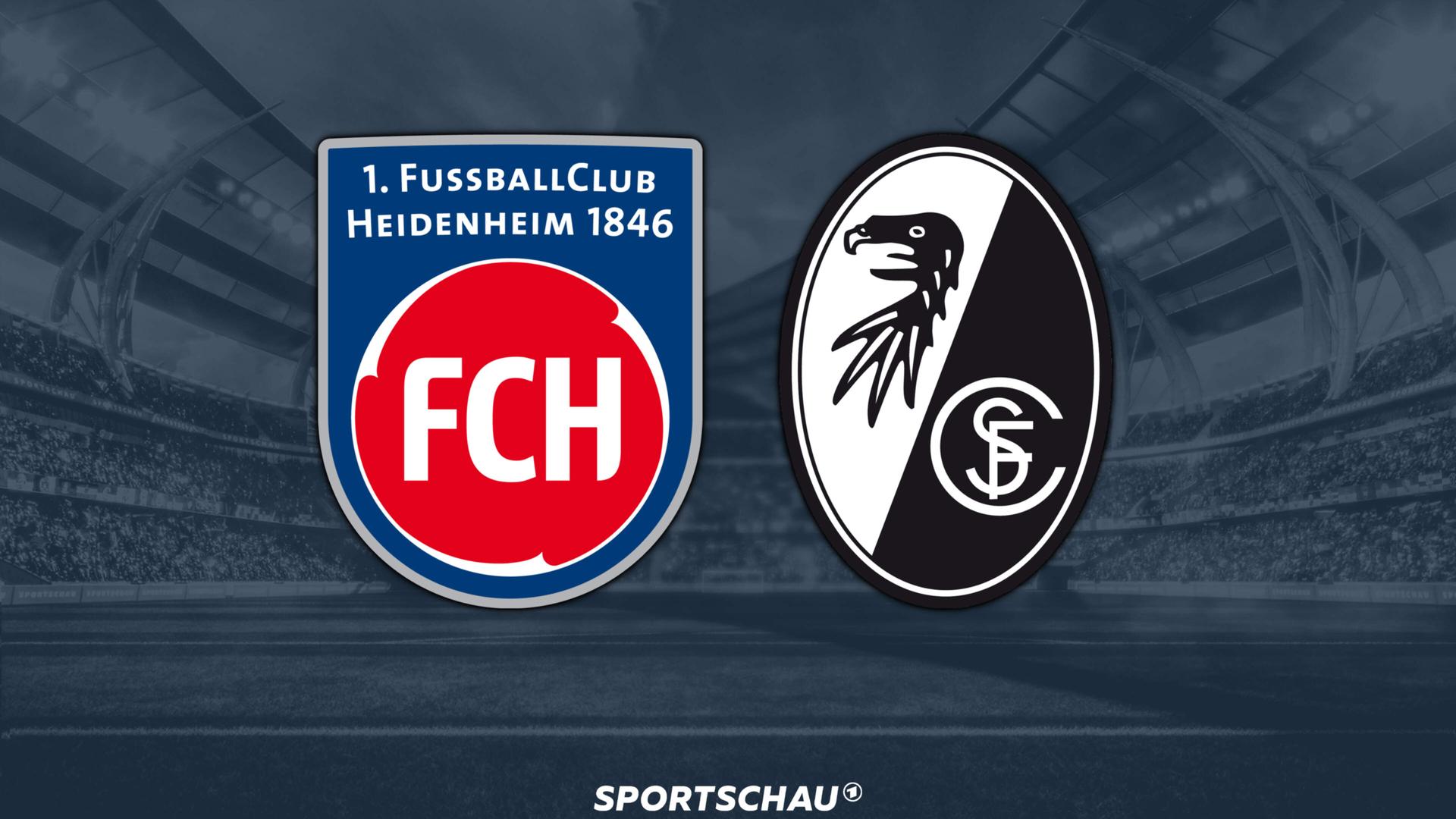 Logo 1. FC Heidenheim 1846 gegen SC Freiburg | ARD