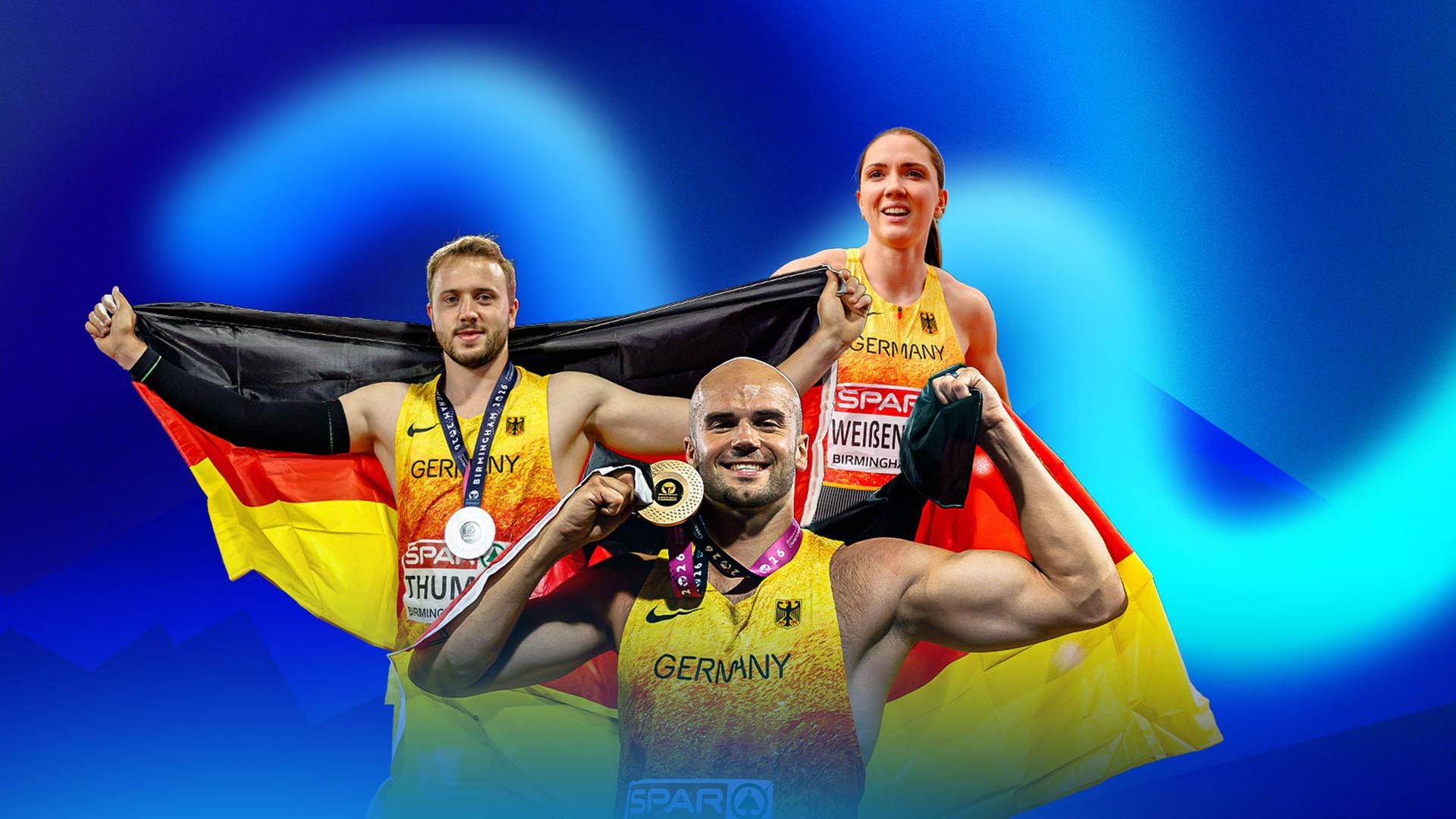 Leichtathletik-EM: Die Highlights des sechsten Tages