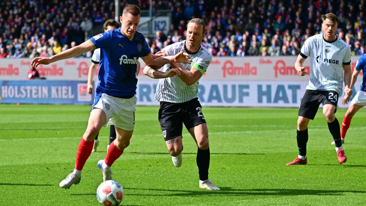 Bei Debüt von Schwarz - Münster erkämpft Punkt bei Holstein Kiel
