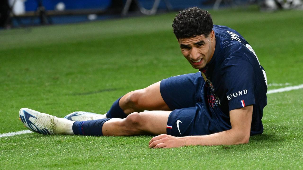 Hakimi fehlt PSG im Rückspiel verletzt