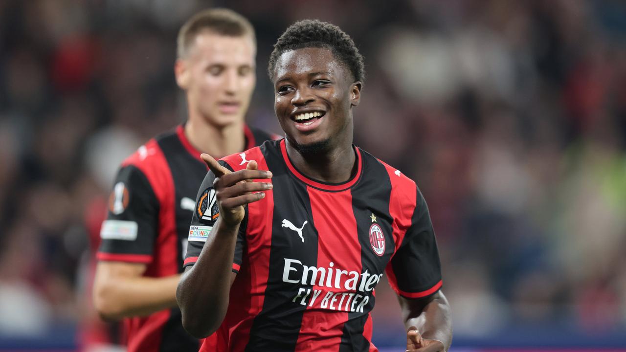 Alphadjo Cissè: Supertalent mit Hattrick für AC Mailand bei RB Salzburg