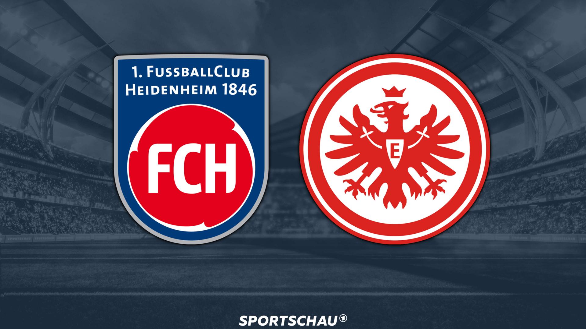 Logo 1. FC Heidenheim 1846 gegen Eintracht Frankfurt | ARD