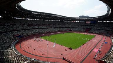 Das Olympiastadion in Tokio