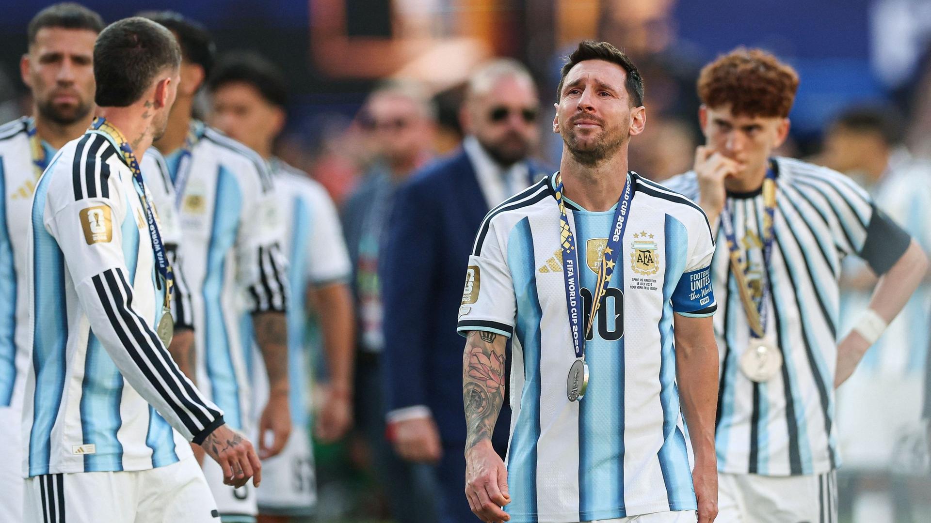 WM 2026: Viel Frust und ein weinender Messi - Argentinien hadert mit Finalpleite
