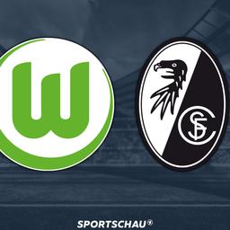 Logo VfL Wolfsburg gegen SC Freiburg