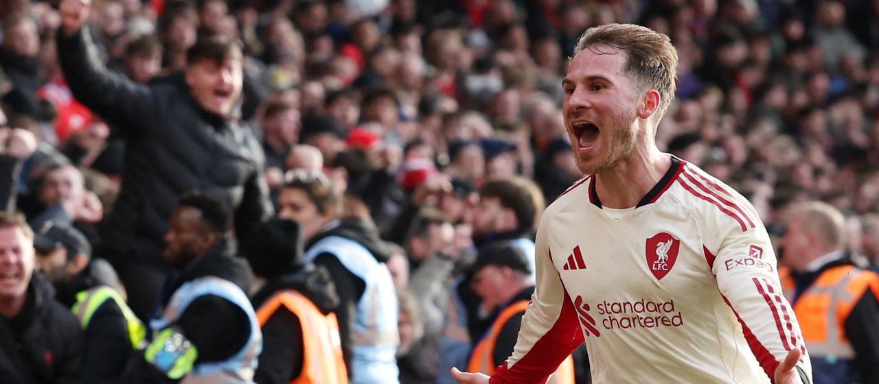 Liverpool FC: Alexis Mac Allister feston pas golit të tij në Nottingham.