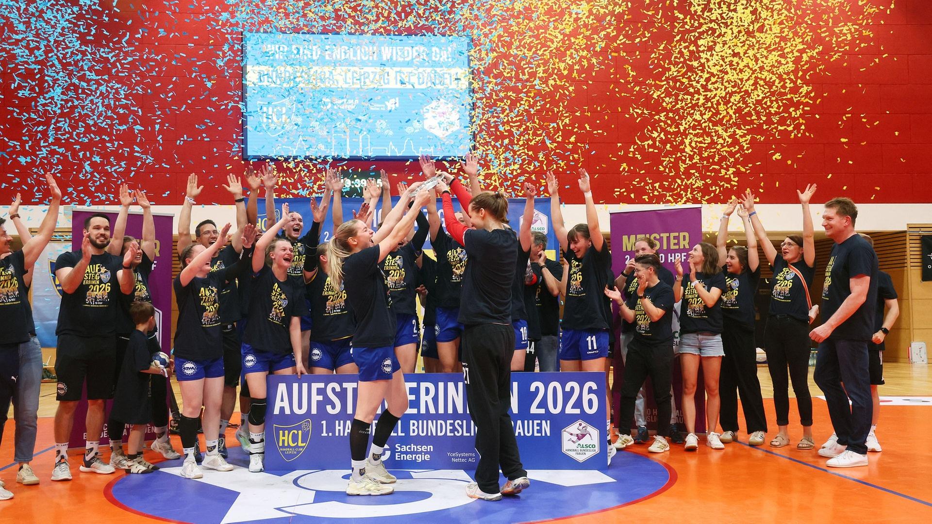 HC Leipzig wieder zurück in der Eliteliga
