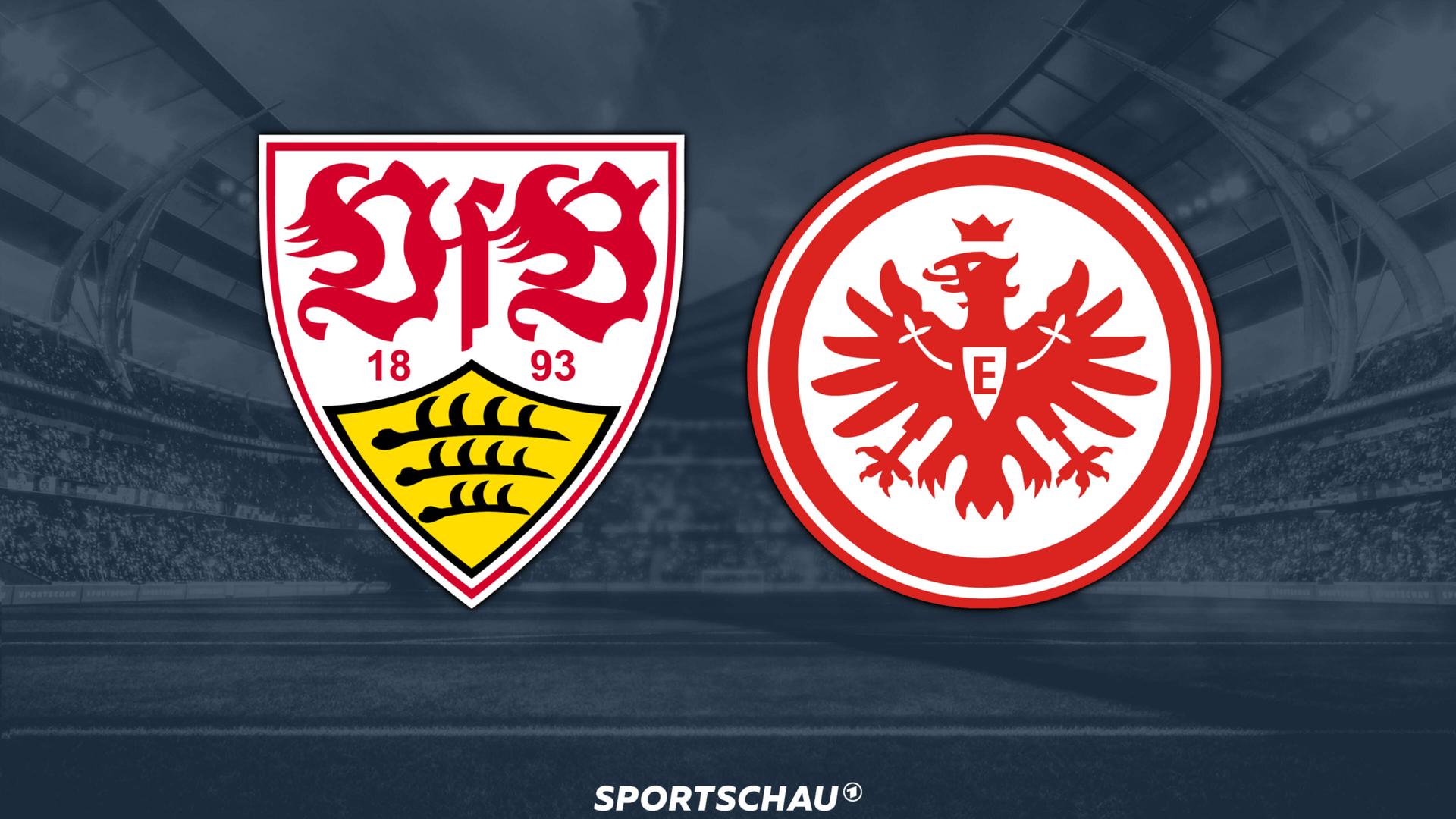 Logo VfB Stuttgart gegen Eintracht Frankfurt | ARD