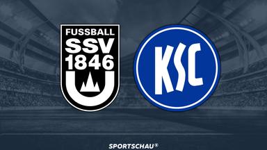 Logo SSV Ulm 1846 gegen Karlsruher SC