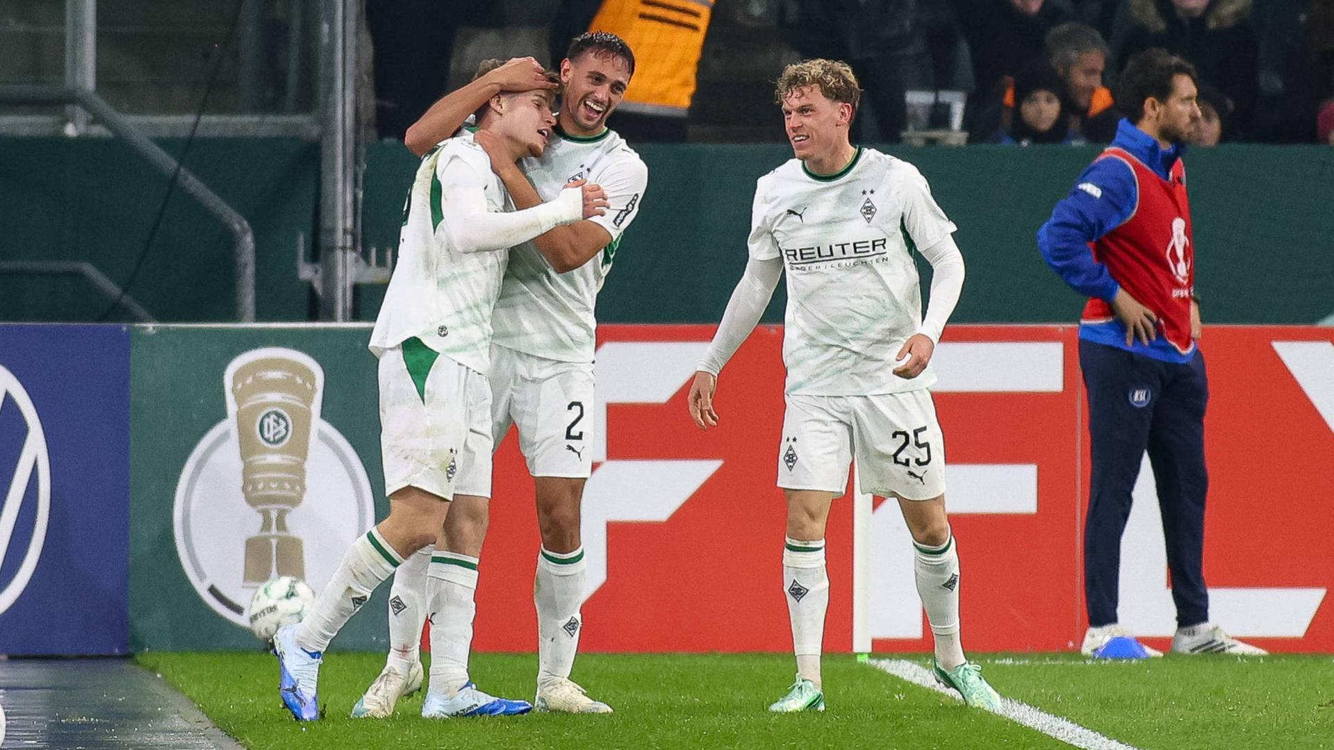 Bei Gladbach gibt es endlich wieder Grund zur Freude | IMAGO/Sven Hanisch