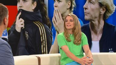 Nia Künzer in der Analyse mit Claus Lufen