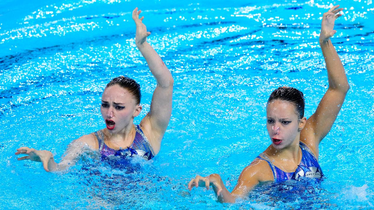 Sensation in Singapur: Bochumer Synchronschwimmerinnen ziehen ins WM-Finale ein!