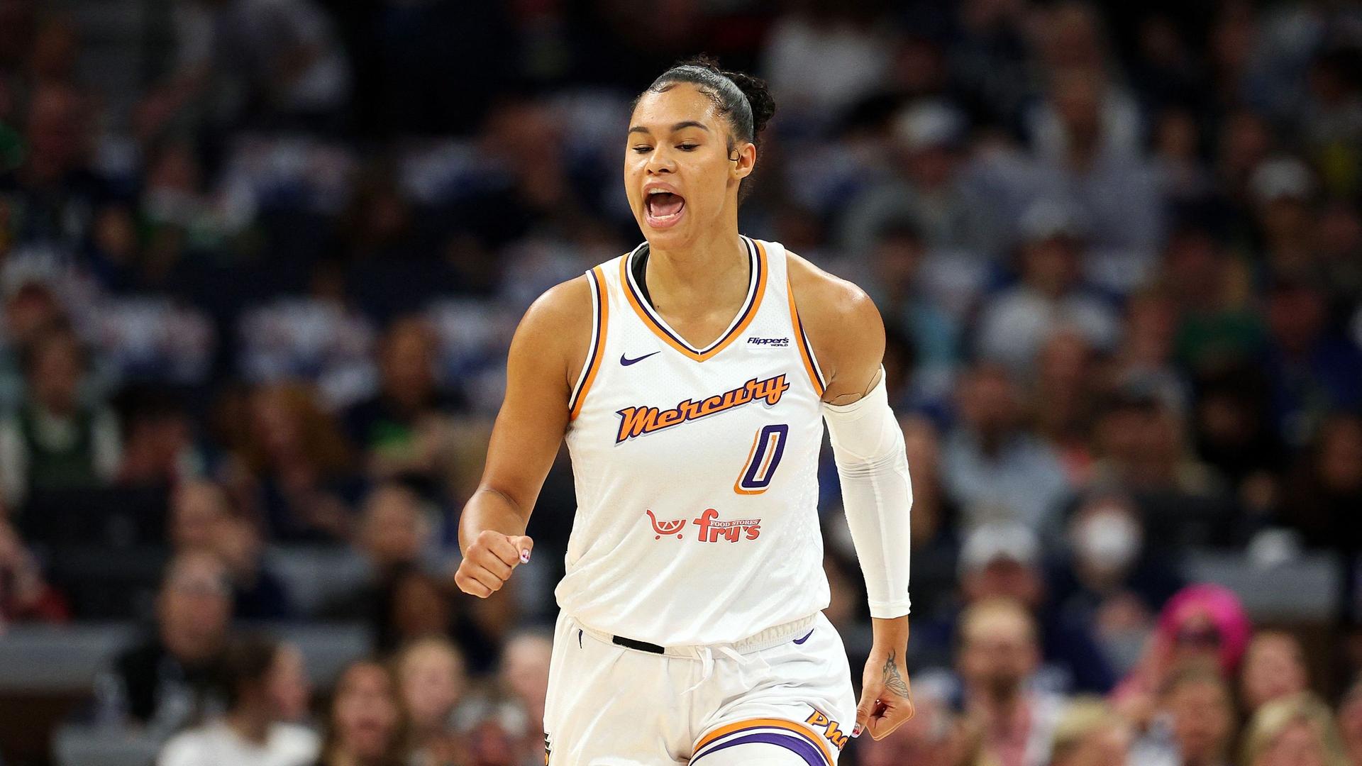 Die deutsche Basketballerin Satou Sabally im Trikot der Phoenix Mercury | Getty Images via AFP