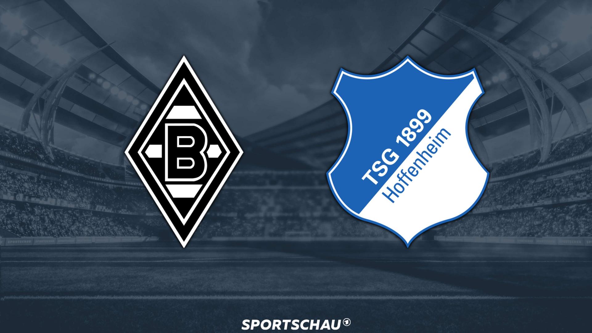 Logo Borussia Mönchengladbach gegen 1899 Hoffenheim | ARD