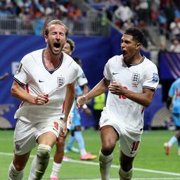 Englands Harry Kane bejubelt seinen Treffer