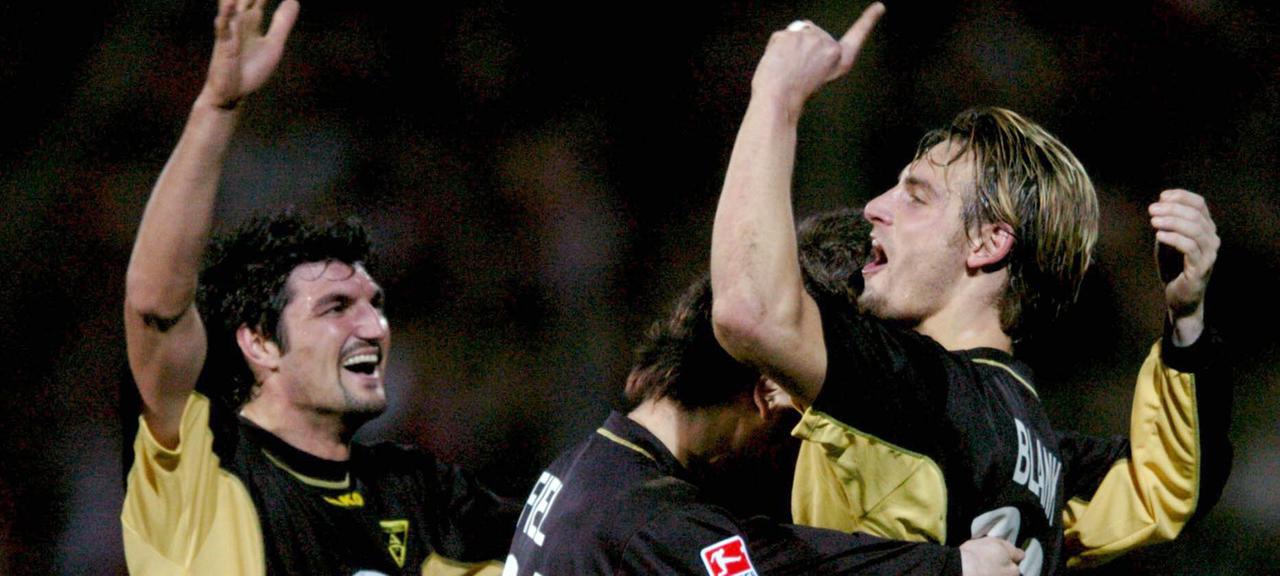Tor des Monats Februar 2004, Stefan Blank | dpa Tor des Monats Februar 2004, Stefan Blank