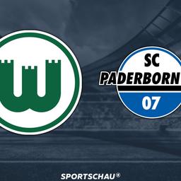 Logo VfL Wolfsburg gegen SC Paderborn 07