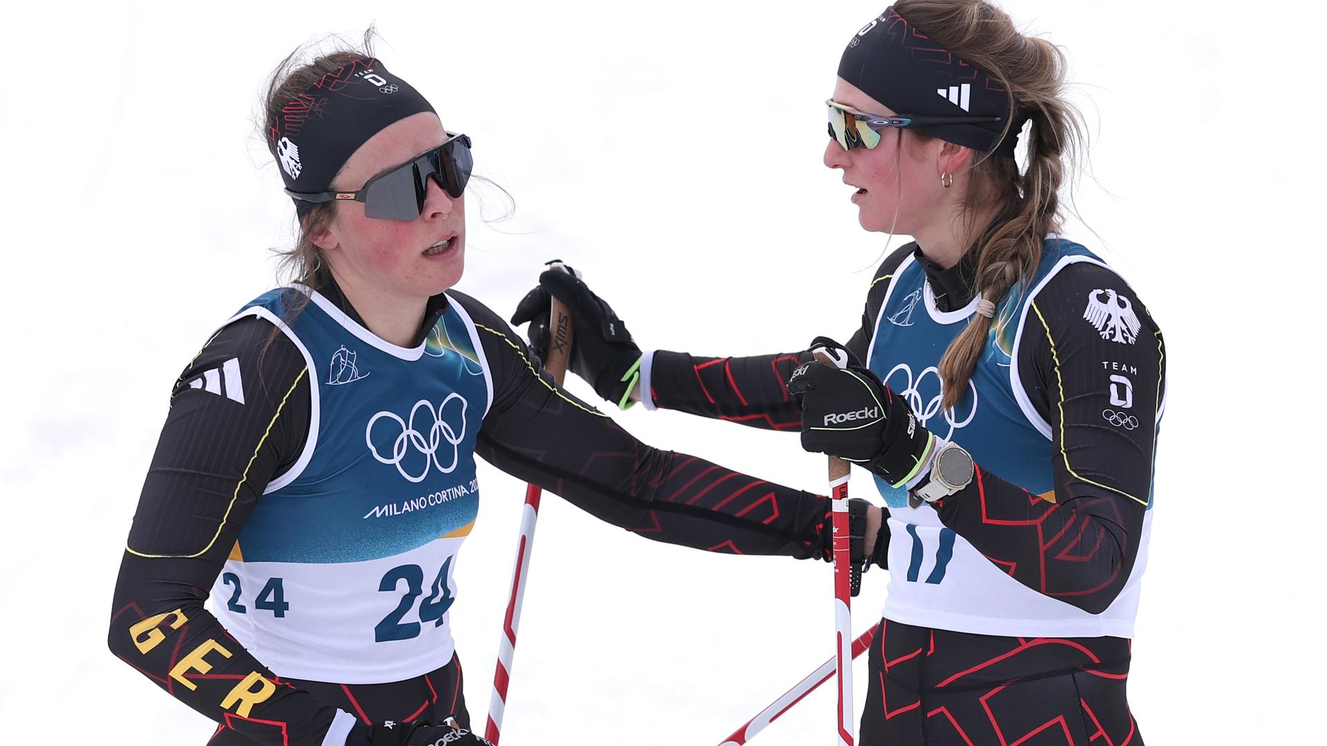 Coletta Rydzek und Laura Gimmler. | Getty Images
