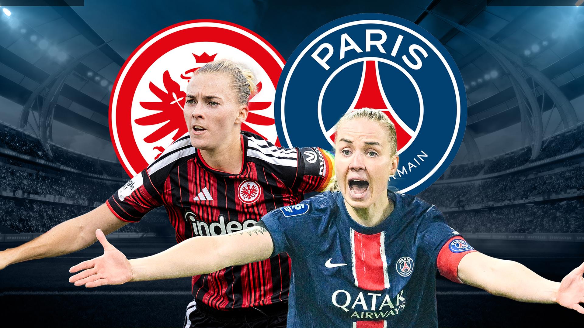 Audiostream - Qualfikation zur Women’s Champions League: Eintracht Frankfurt gegen Paris Saint-Germain