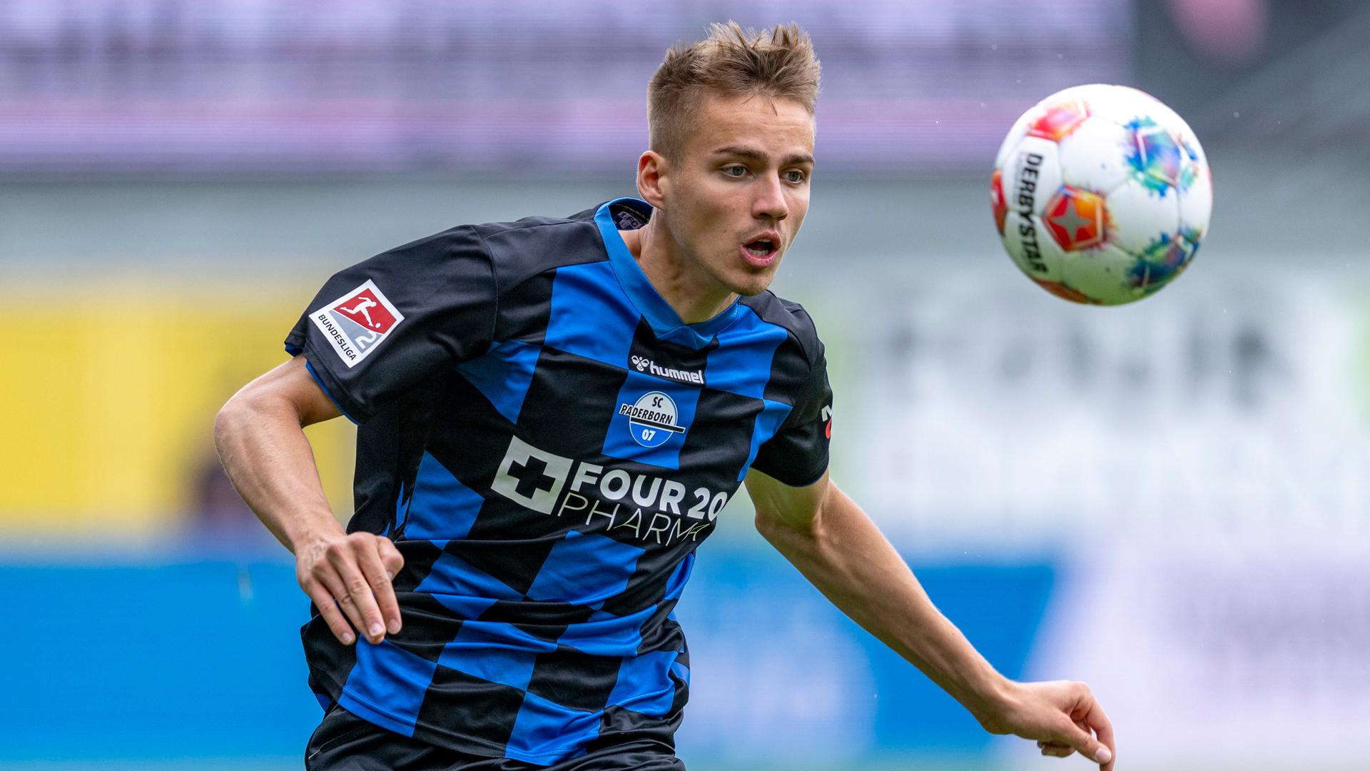 Filip Bilbija kam im Sommer 2023 vom Hamburger SV zum SC Paderborn. | dpa