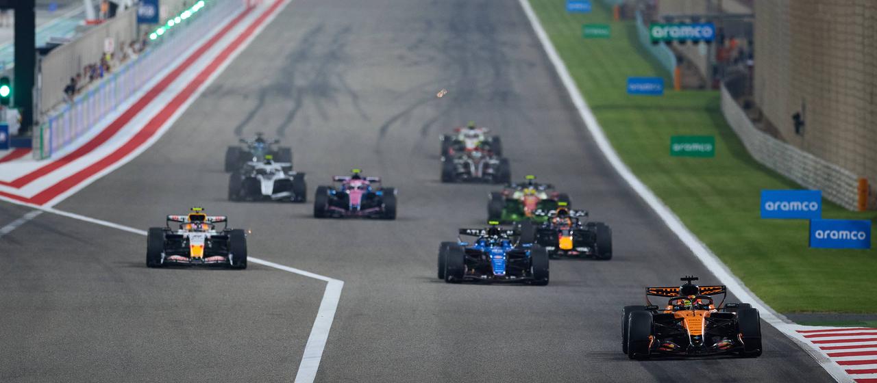 Start in der Formel 1