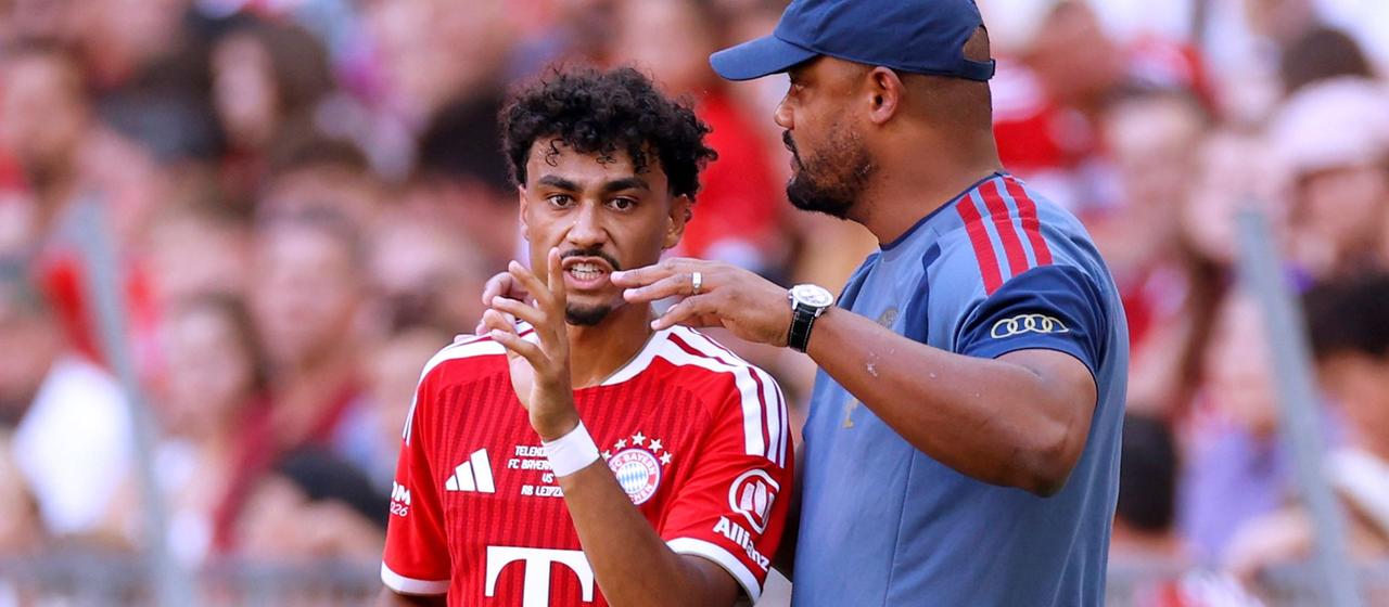 Nathaniel Brown und Vincent Kompany