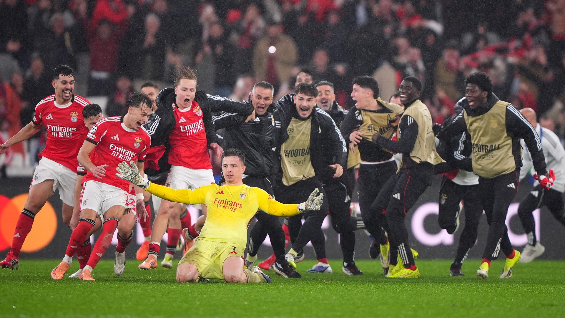 Sieg gegen Real Madrid: Ekstase bei Benfica