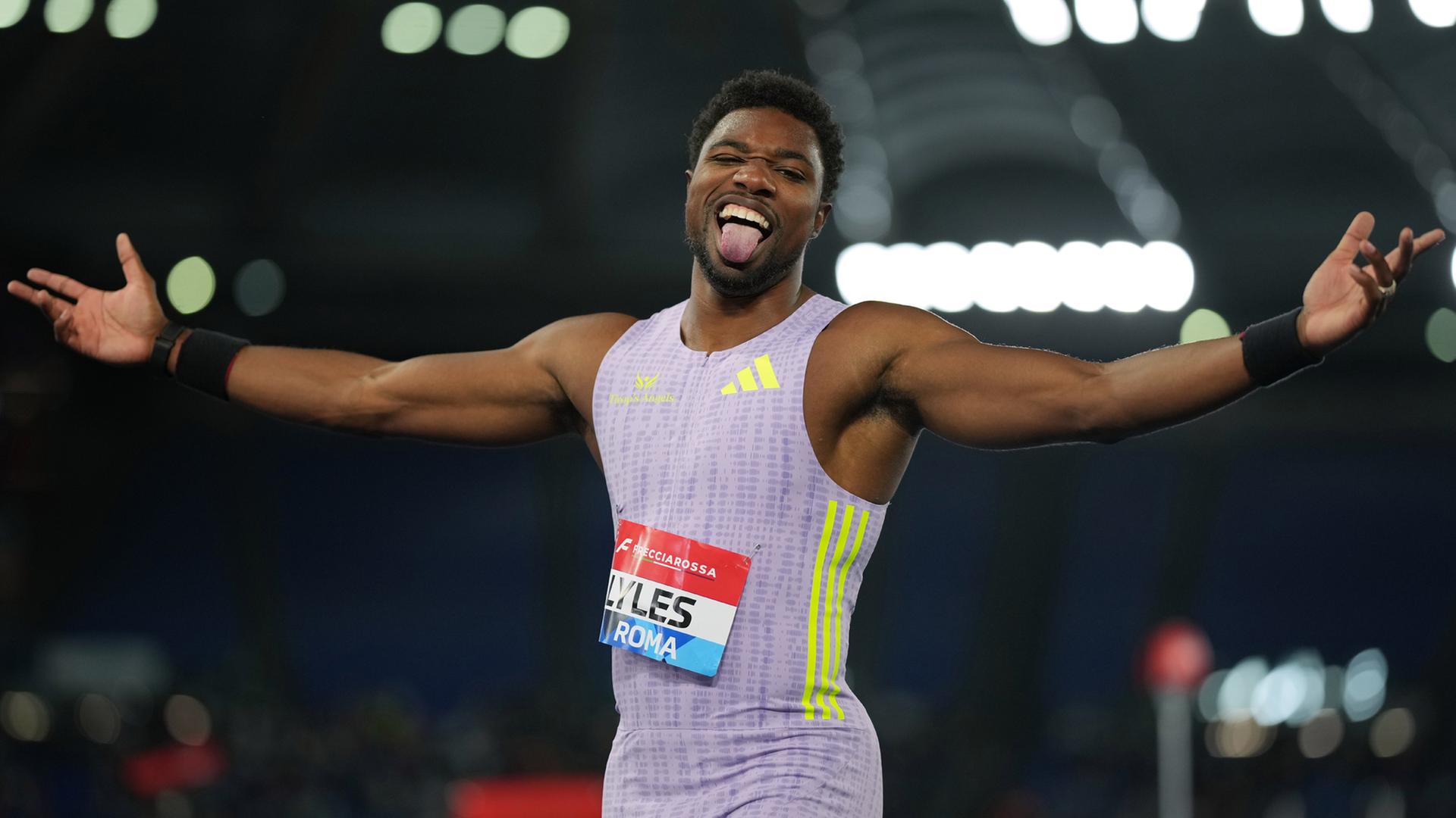Leichtathletik: Lyles liefert bei Diamond League in Rom