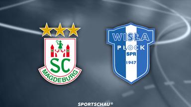 Die Grafik für die Partie SC Magdeburg gegen Wisla Plock