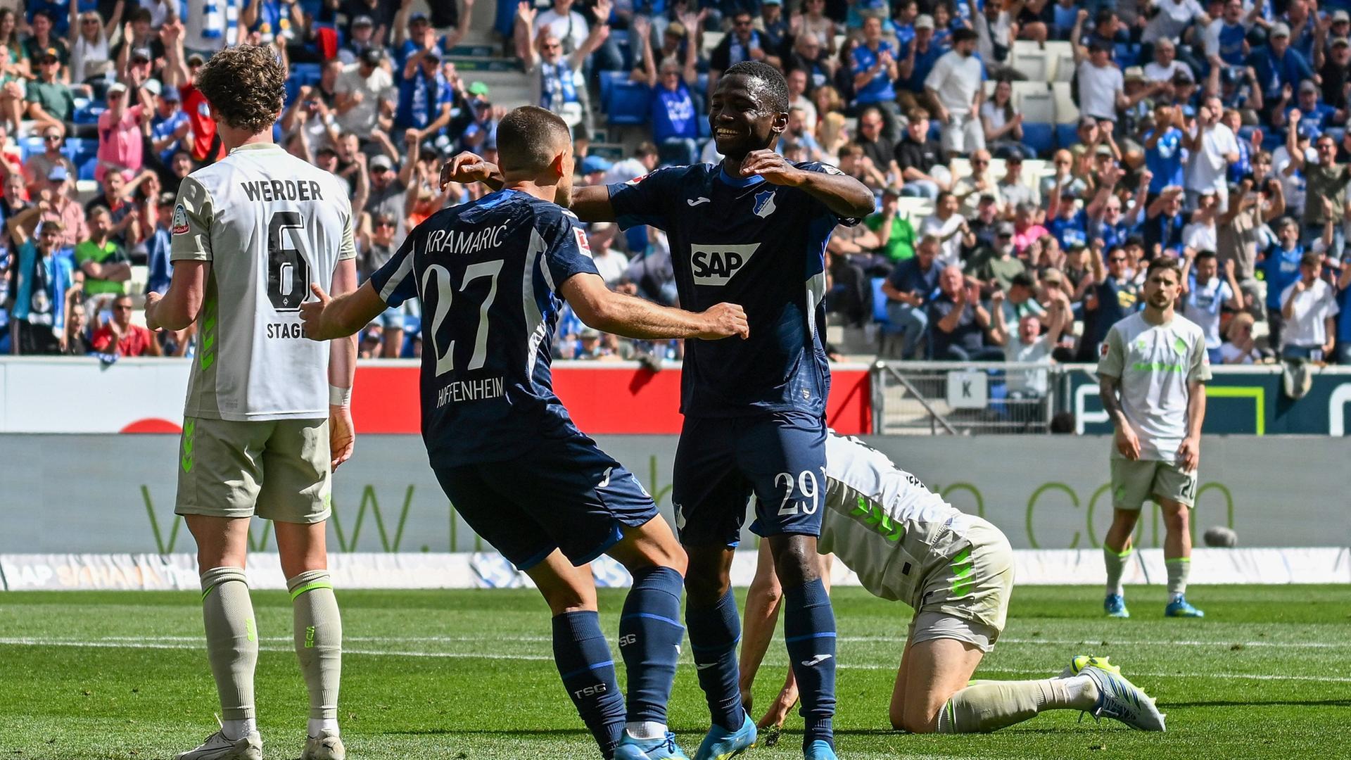 Hoffenheim wahrt gegen Bremen glanzlos seine CL-Träume