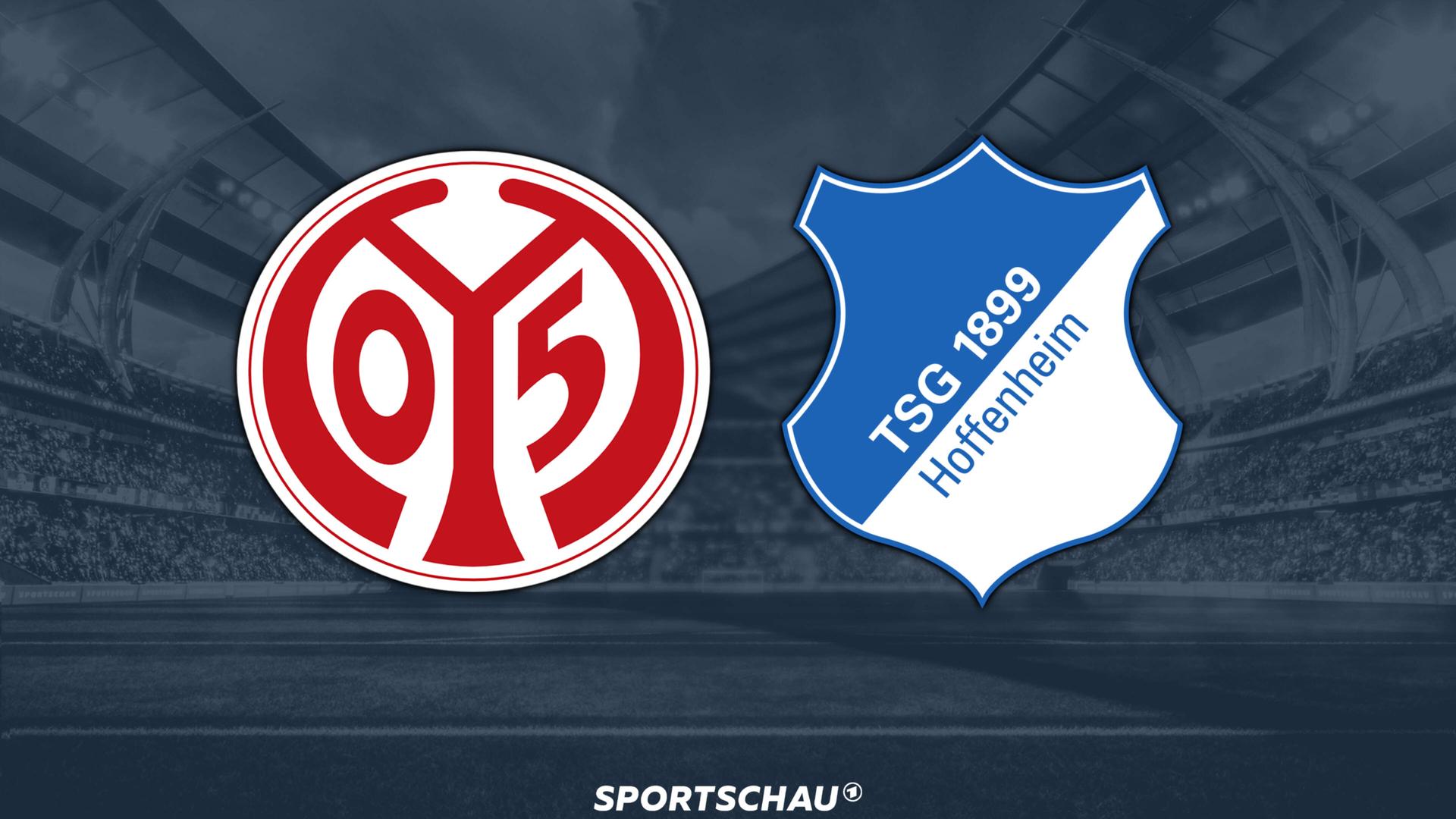 Logo 1. FSV Mainz 05 gegen 1899 Hoffenheim | ARD