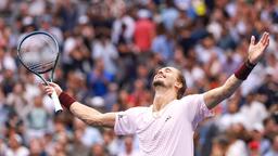 Alexander Zverev jubelt über den Sieg bei den US Open