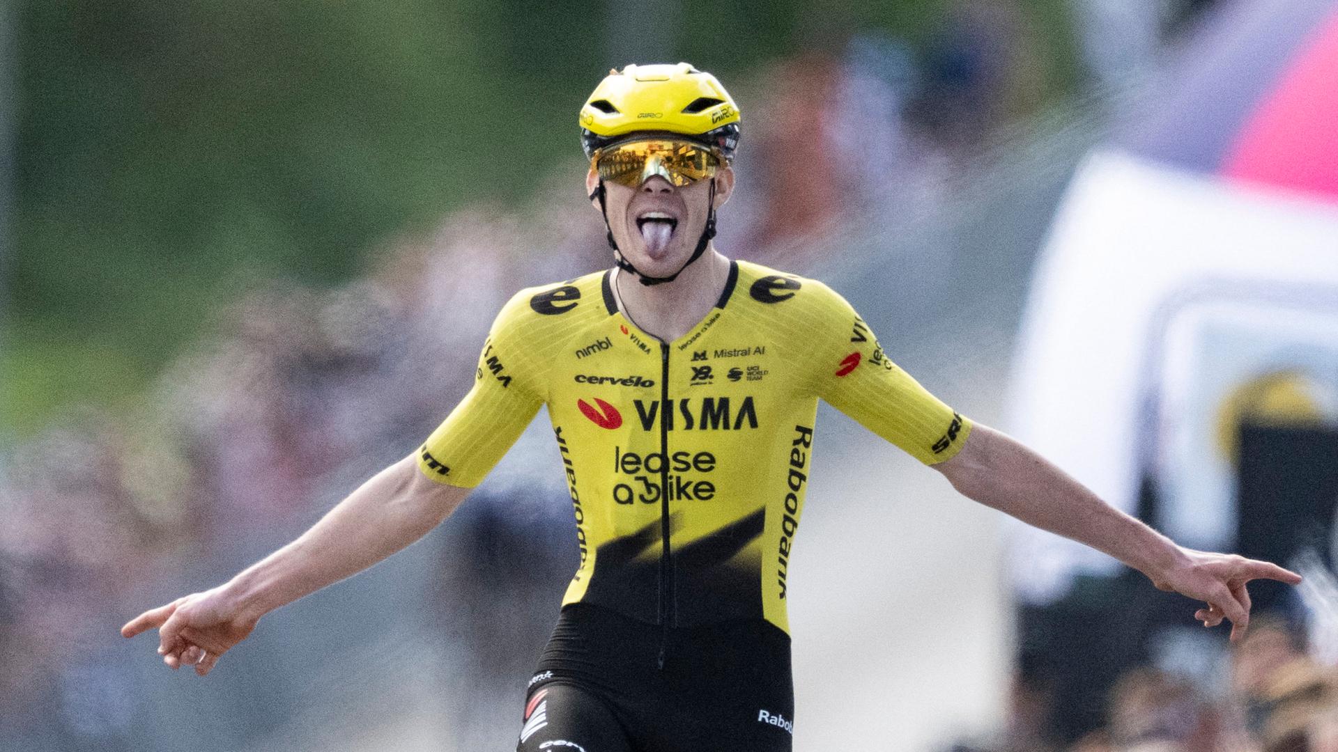 Louis Barre gewinnt die erste Etappe der Deutschland-Tour | dpa