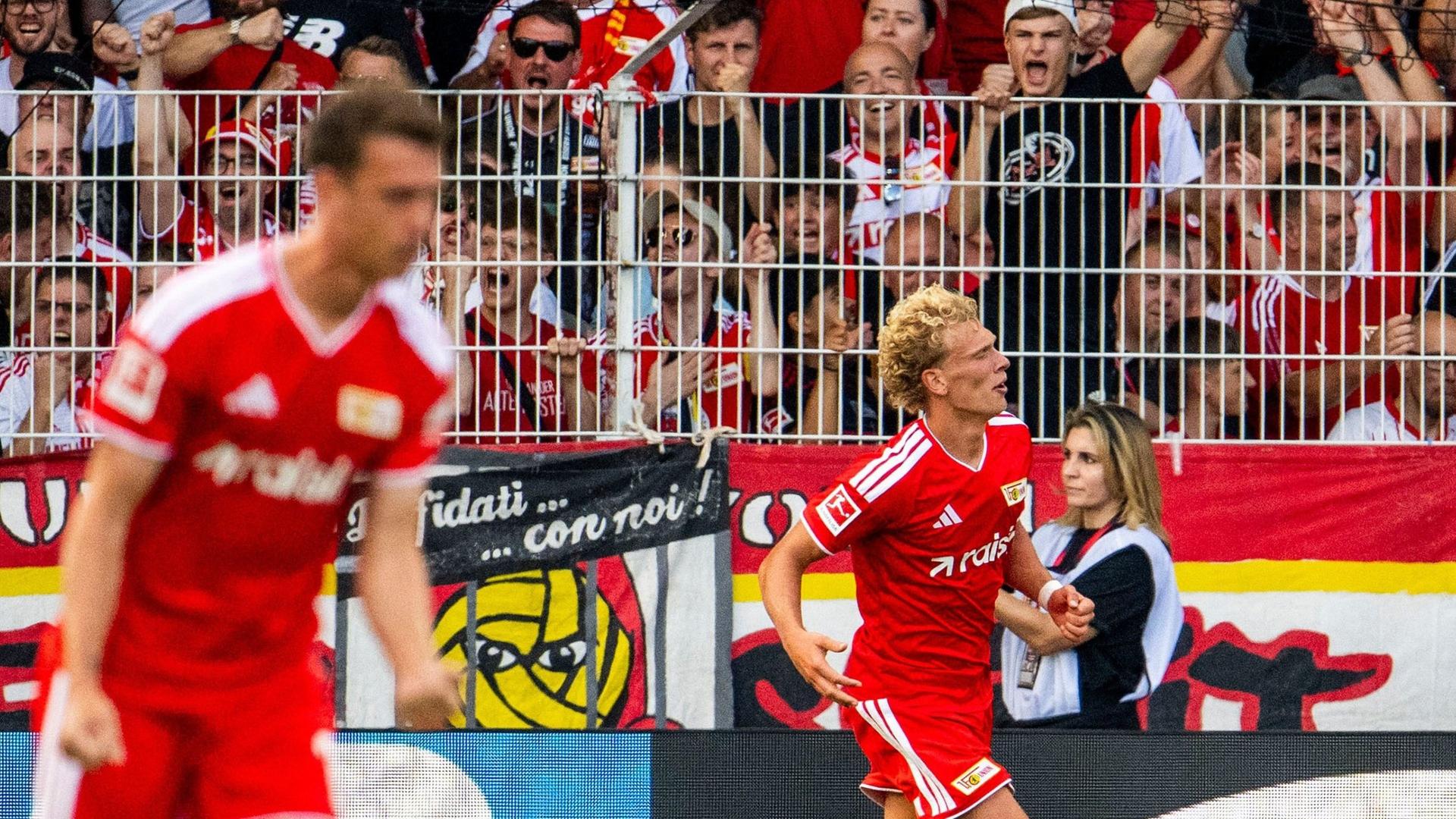 union Berlin jubelt spät | dpa/Julius Frick