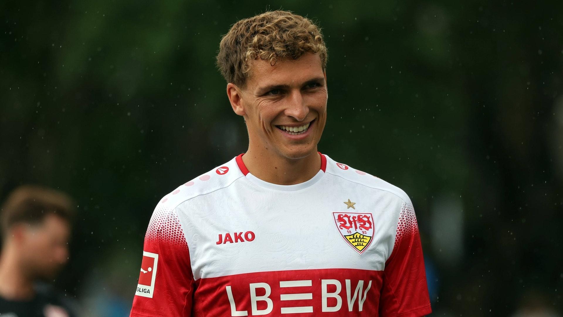 Grischa Prömel vom VfB Stuttgart | IMAGO, IMAGO / Sportfoto Rudel