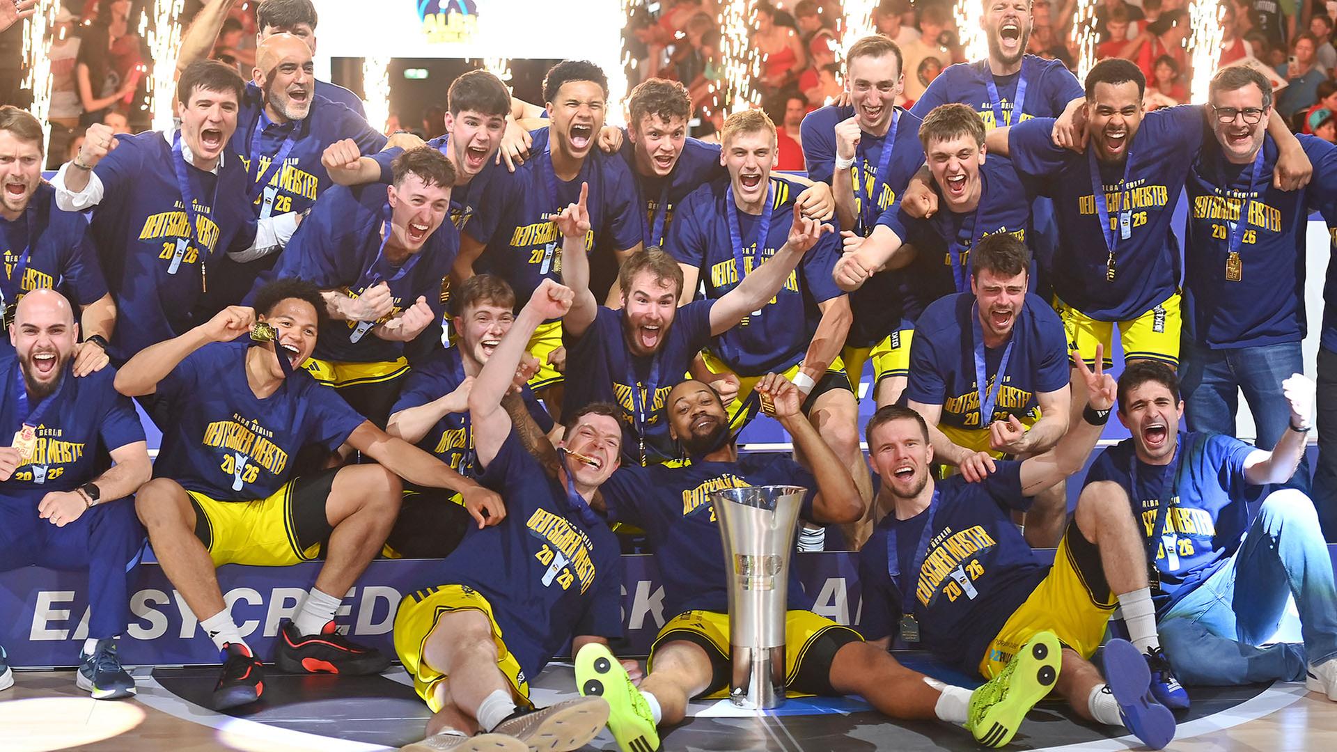 Alba Berlin ist deutscher Basketball-Meister