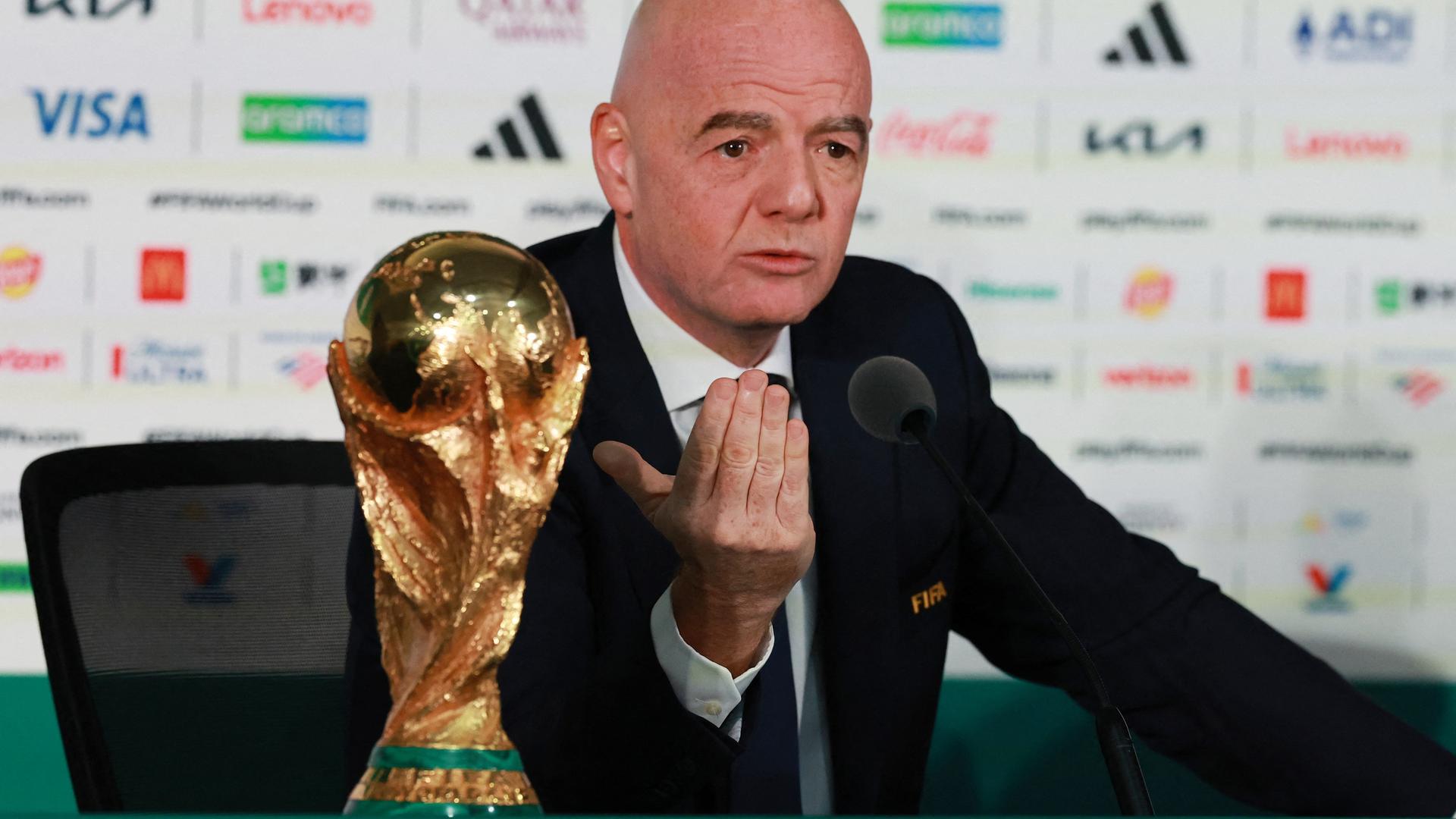 WM 2026: FIFA-Präsident Infantino - "Ich bedauere gar nichts