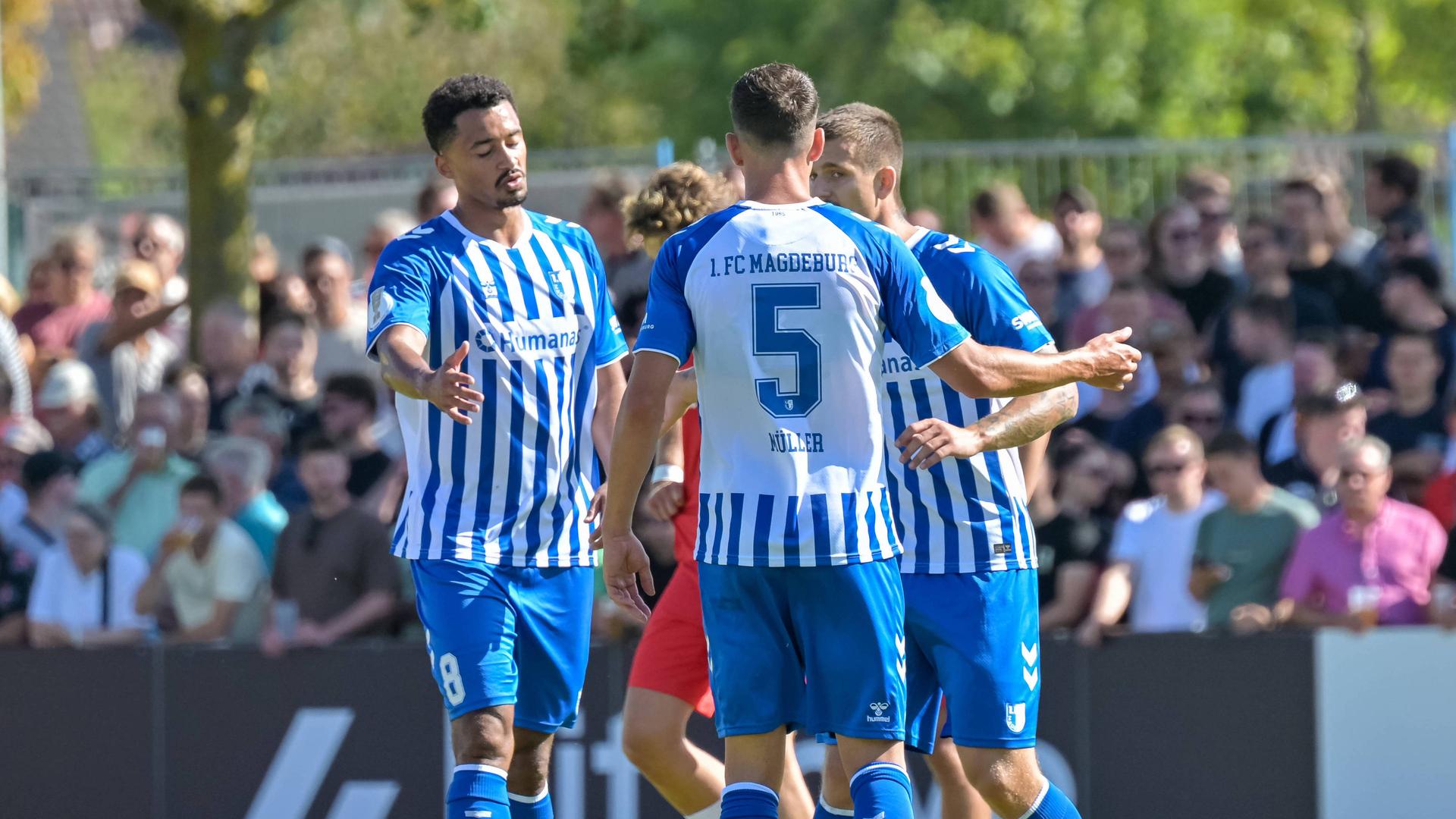 DFB-Pokal: Magdeburg gewinnt problemlos in Bahlingen