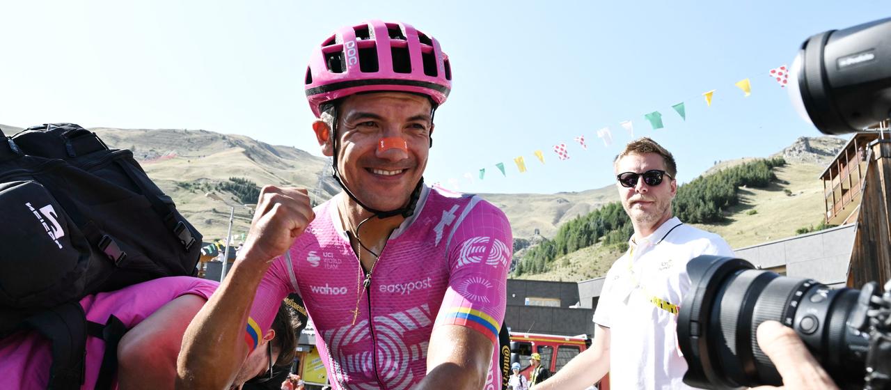 Radsport: Carapaz, Ganna, Gall und Co - Stars im Wechselfieber