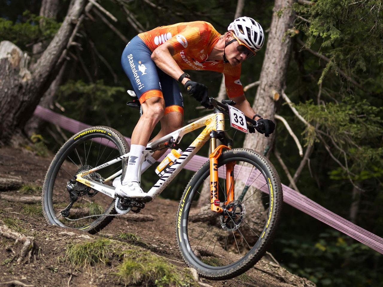 Mountainbike-WM in Wallis: Nur Rang 29 - Van der Poel verpasst ersten Titel  | sportschau.de