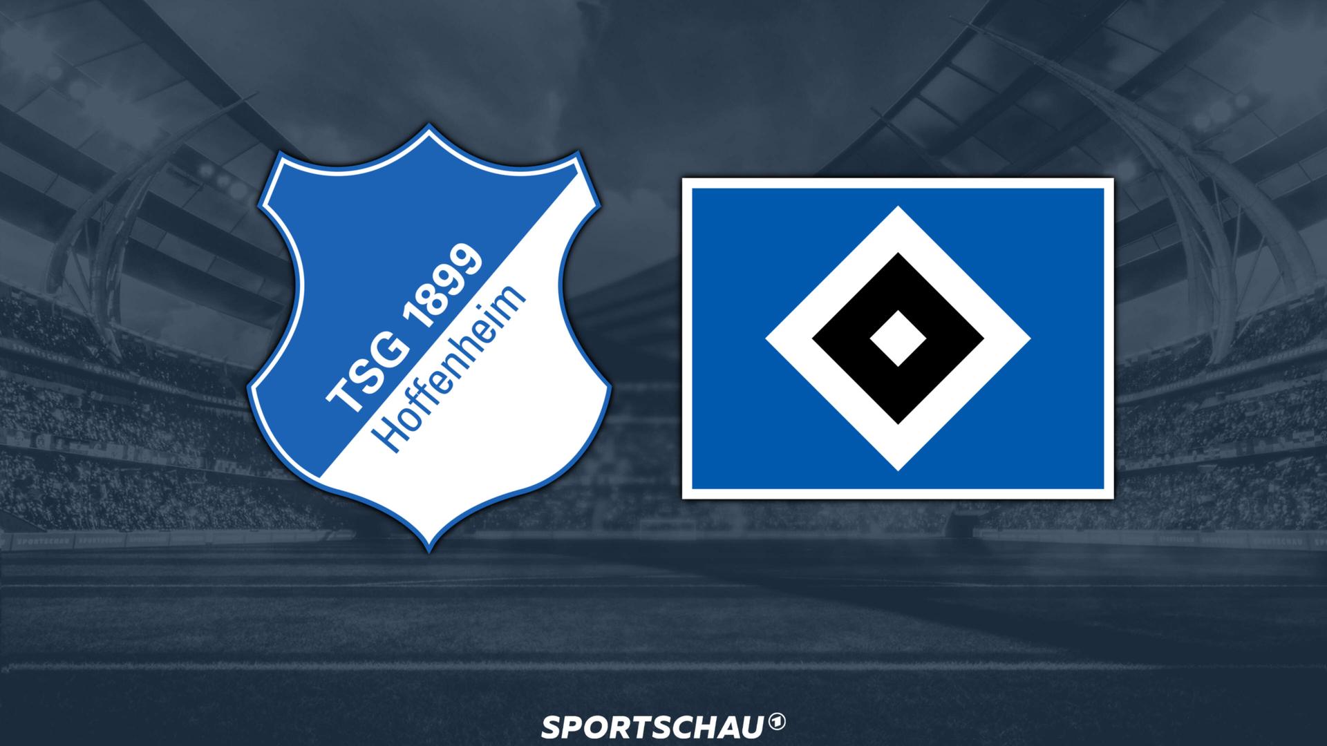Logo 1899 Hoffenheim gegen Hamburger SV | ARD