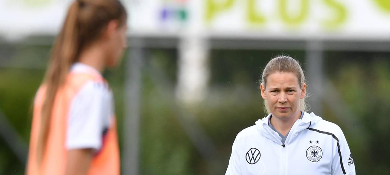 Die deutsche U20-Trainerin Kathrin Peter | imago Die deutsche U20-Trainerin Kathrin Peter